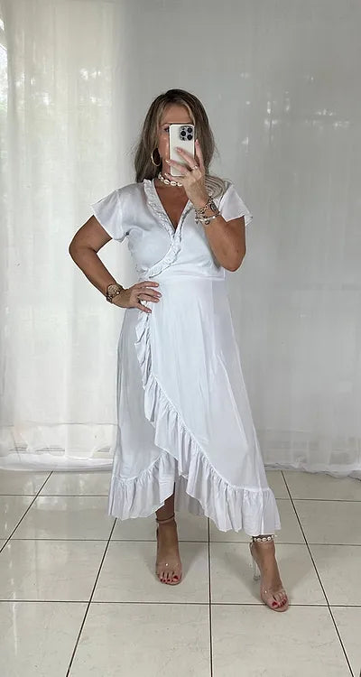 Ella Wrap - White