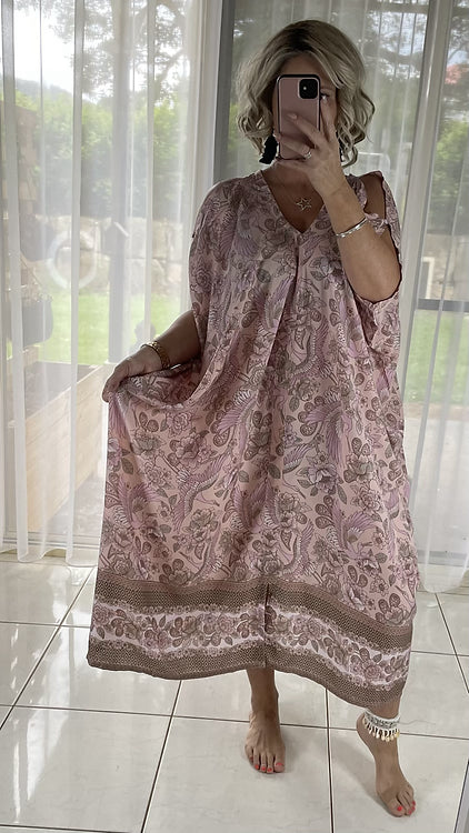 Ivey Kaftan - Blush **disc
