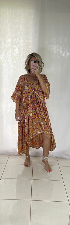 Frankie Maxi Dress - Lemon