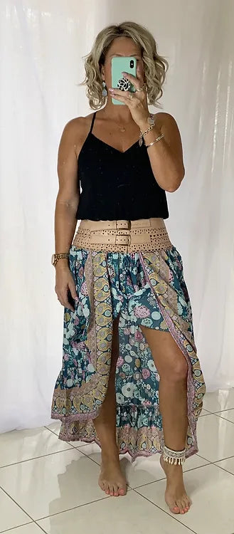 Marley Skirt - Coco Blue