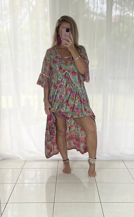 Frankie Maxi Dress - Toffee Apple