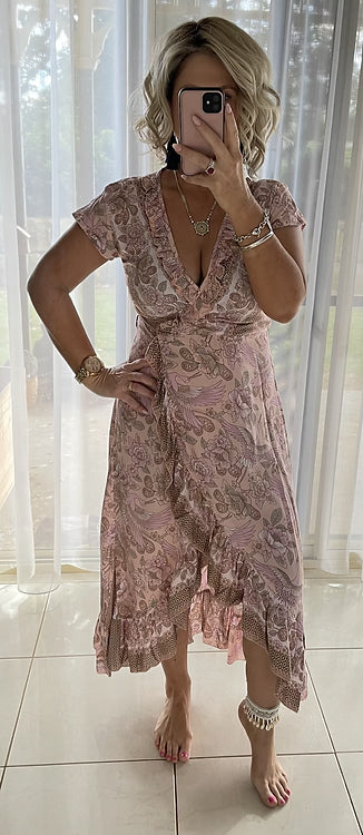 Ella Wrap - Blush