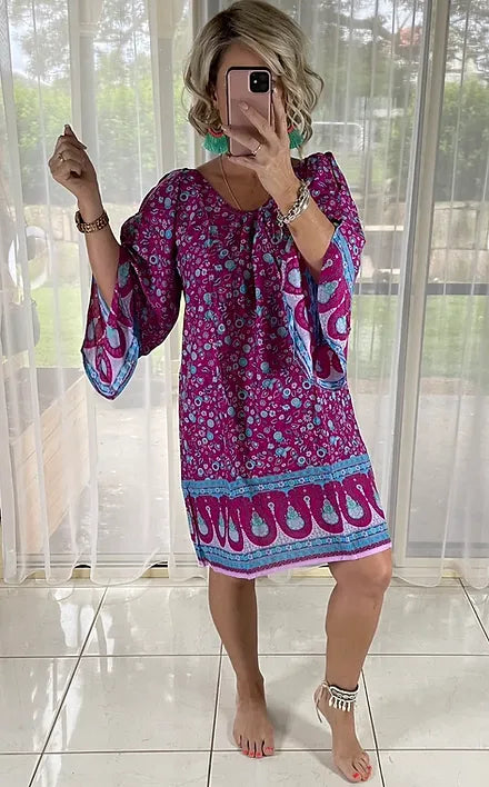 Rosie - Boho Magenta