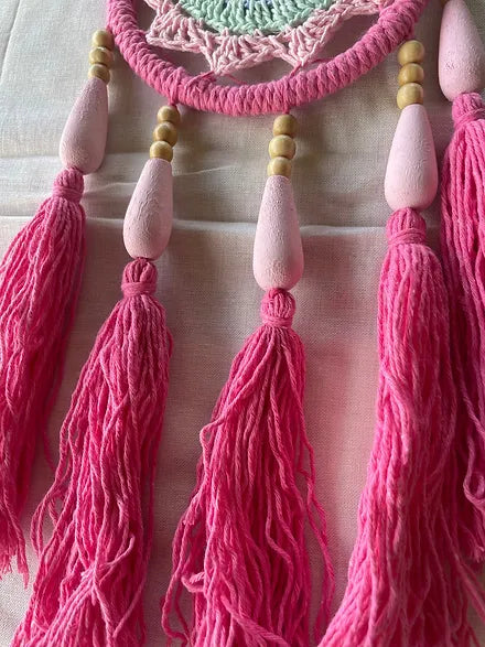 Dream Catcher Circle - Hot Pink