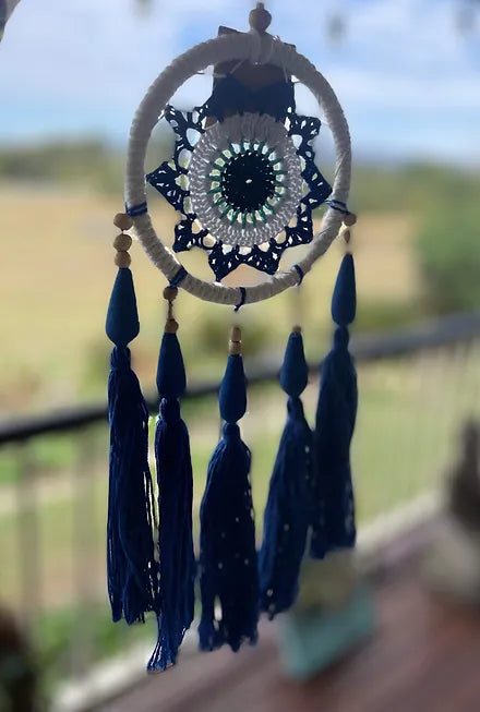 Dream Catcher Circle - Blue