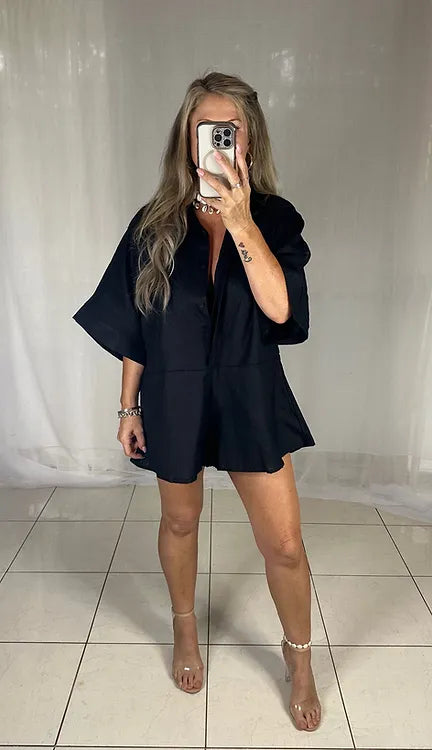 Lou Lou Playsuit - Black