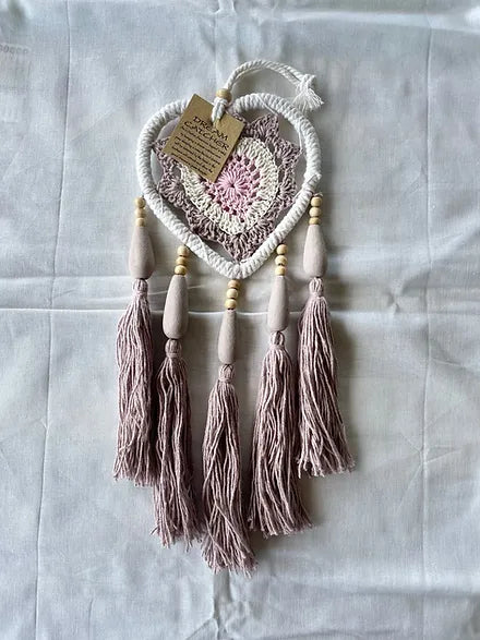 Dream Catcher Heart - Coffee