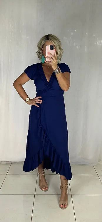 Ella Wrap - Navy (discontinued)