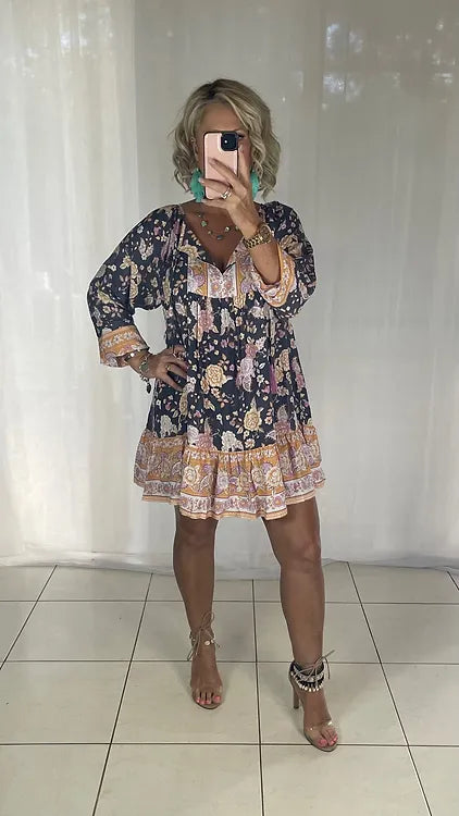 Millie - Caramel Floral