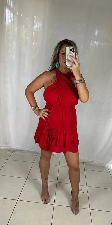 Margot Multi way Dress - Red