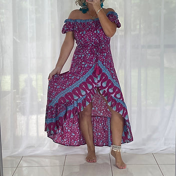 Raffa - Boho Magenta