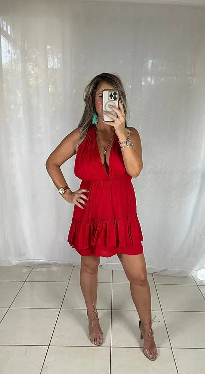 Margot Multi way Dress - Red