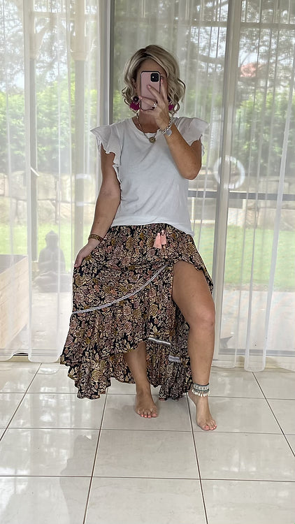 Marley Skirt - Chocolate