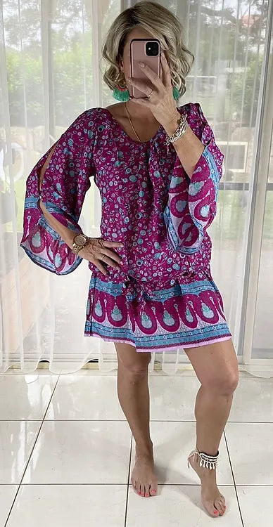 Rosie - Boho Magenta