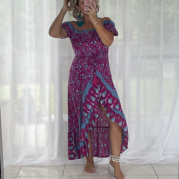 Raffa - Boho Magenta