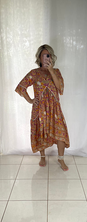 Frankie Maxi Dress - Lemon