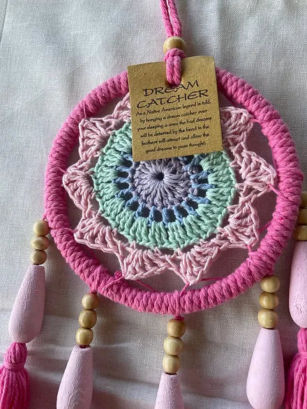 Dream Catcher Circle - Hot Pink