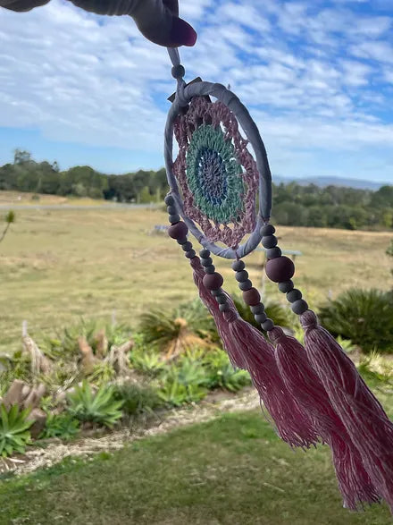 Dream Catcher Circle - Baby Pink