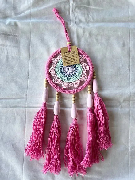 Dream Catcher Circle - Hot Pink