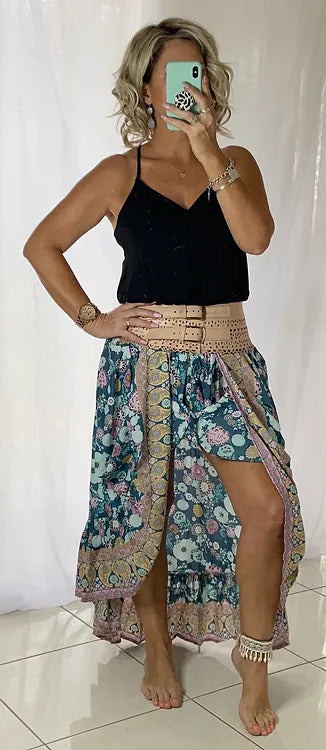 Marley Skirt - Coco Blue