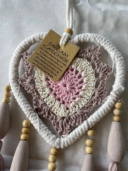 Dream Catcher Heart - Coffee