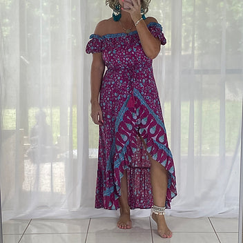 Raffa - Boho Magenta