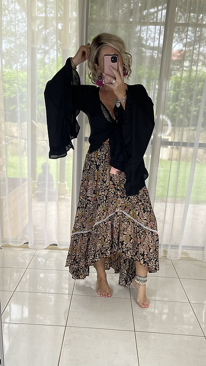 Marley Skirt - Chocolate