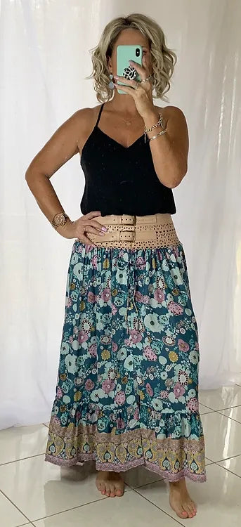 Marley Skirt - Coco Blue