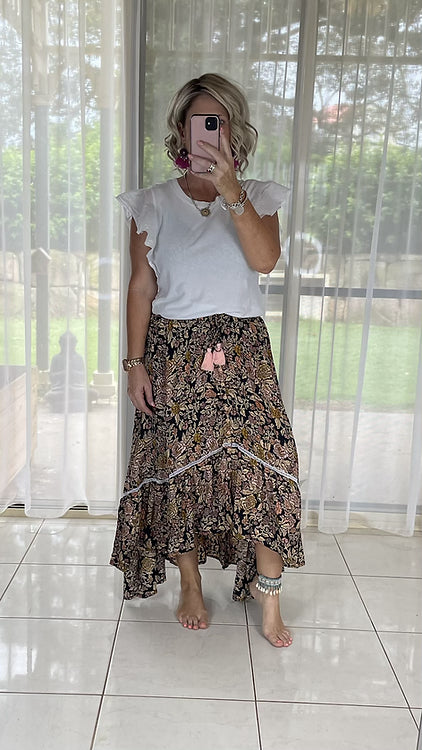 Marley Skirt - Chocolate