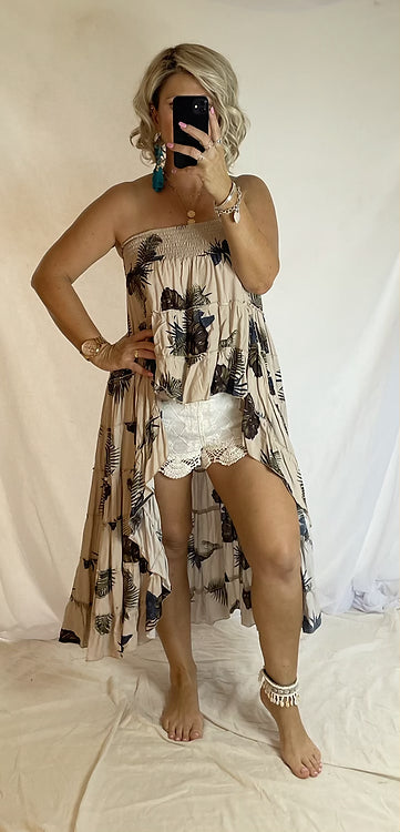 Daphne Skirt - Tropical Beige
