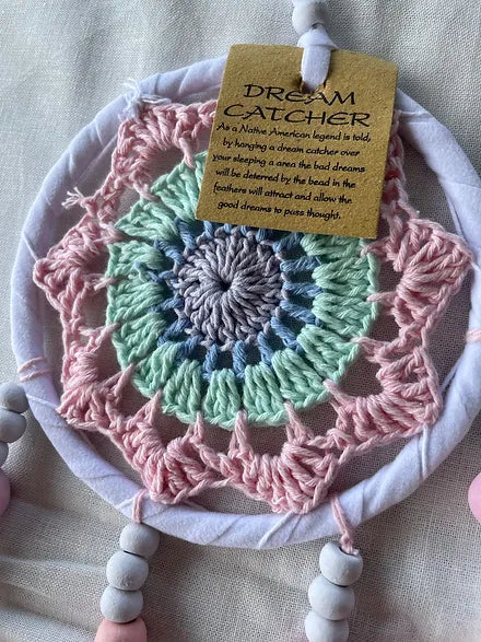 Dream Catcher Circle - Baby Pink