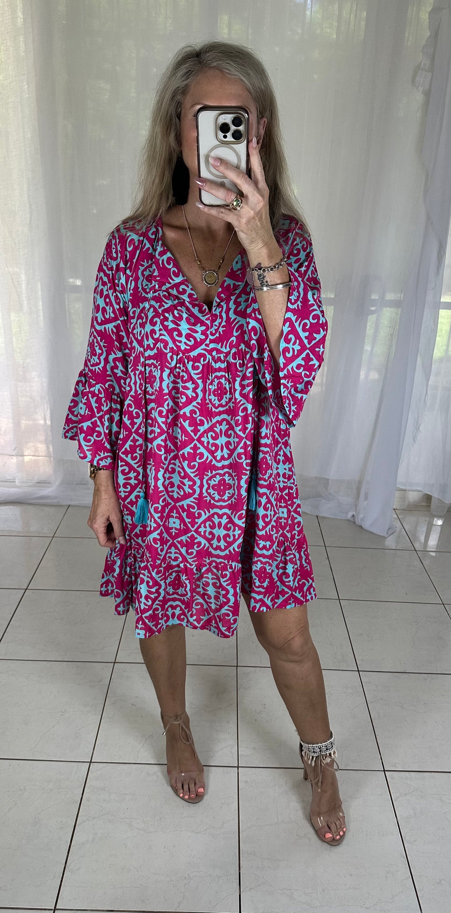 Millie - Pink + Aqua