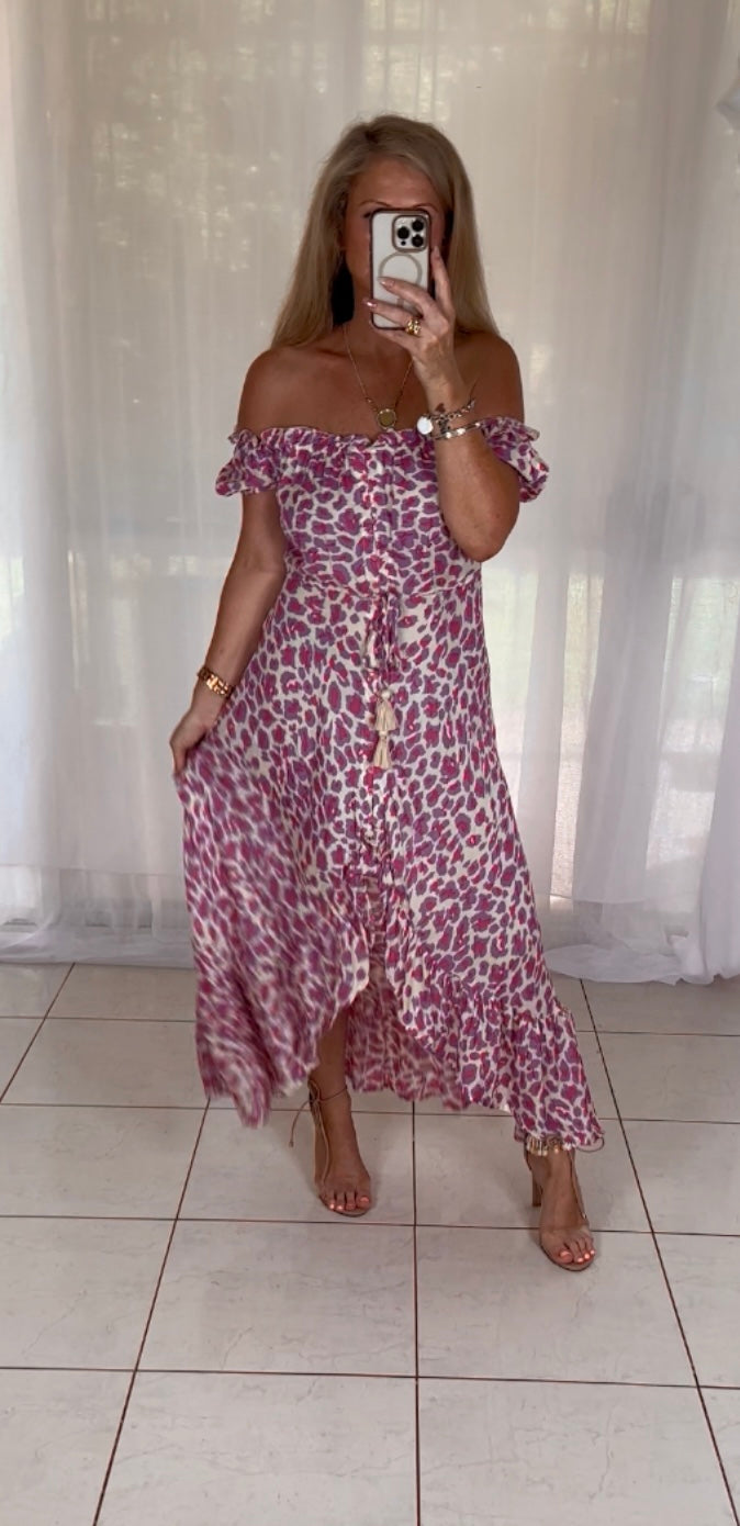 Raffa - Pink Leopard