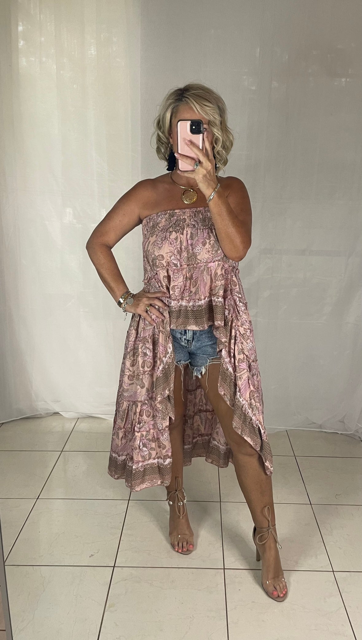 Daphne Skirt - Blush