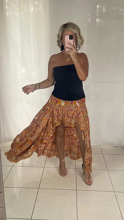 Daphne Skirt - Golden