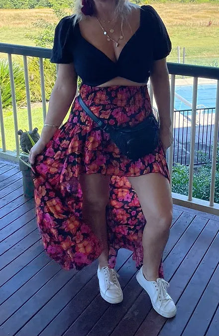 Daphne Skirt - Firestone Floral