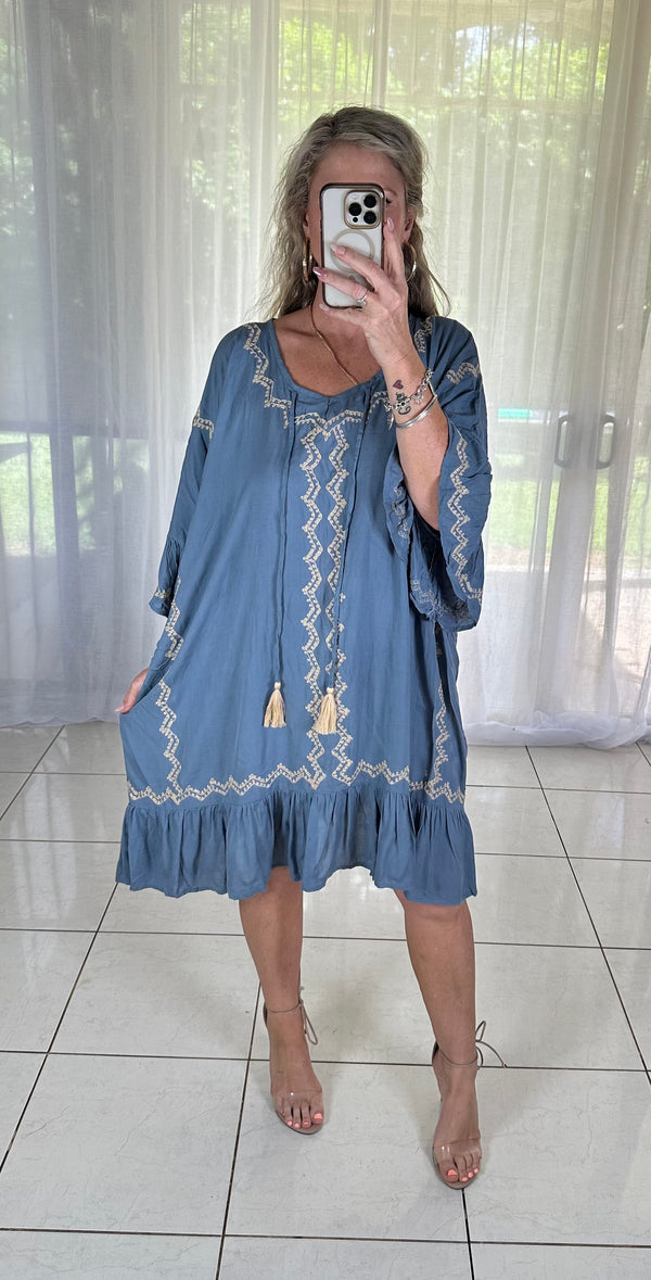 Embroidered Dress