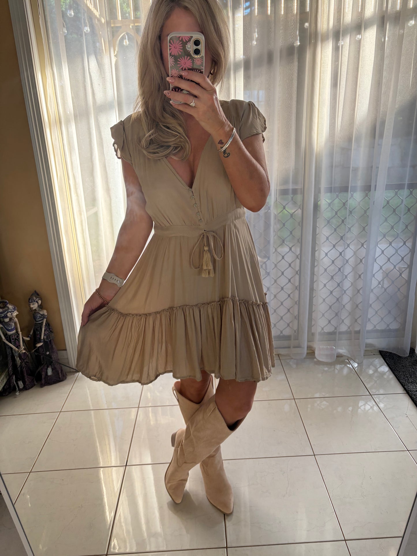 Stella Dress - Vanilla